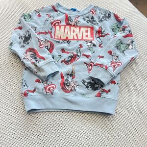 Old Navy Marvel Kids Gray Graphic Sweatshirt